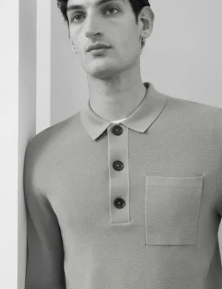 Knitted Polo Shirt