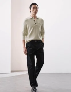 Knitted Polo Shirt