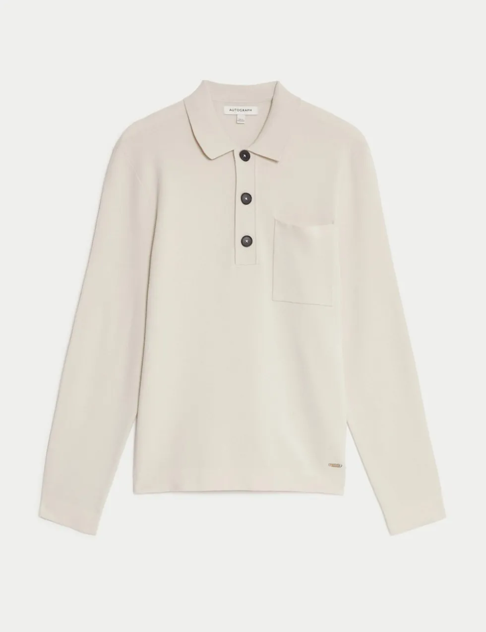 Knitted Polo Shirt
