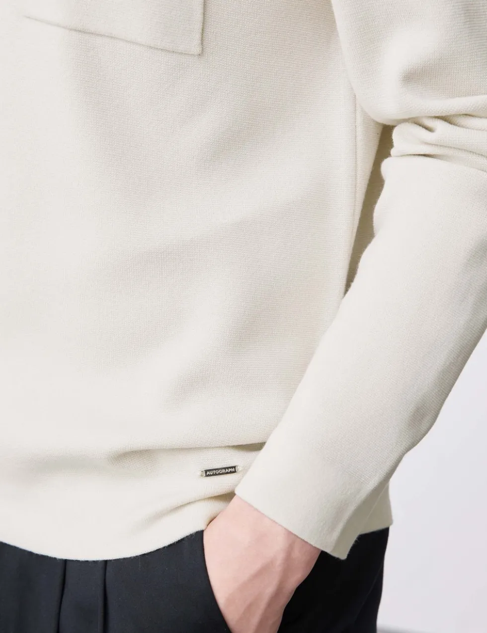 Knitted Polo Shirt