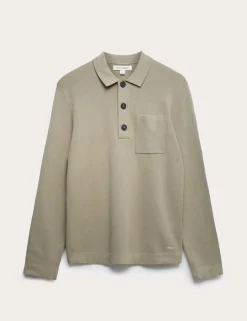 Knitted Polo Shirt