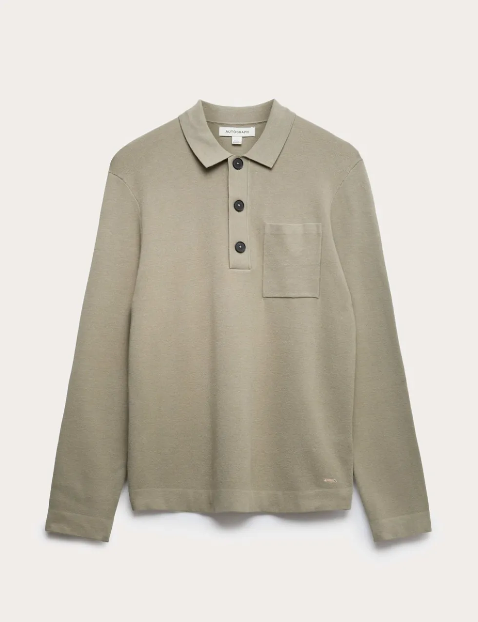 Knitted Polo Shirt