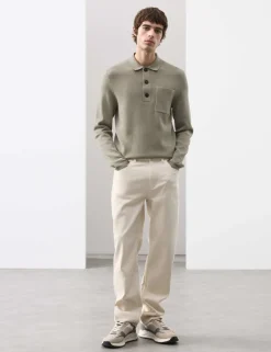 Knitted Polo Shirt