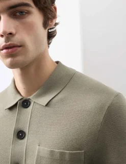 Knitted Polo Shirt