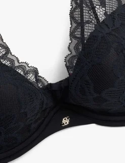 Lace Half Padded Wired Push Up Bra (B-D)