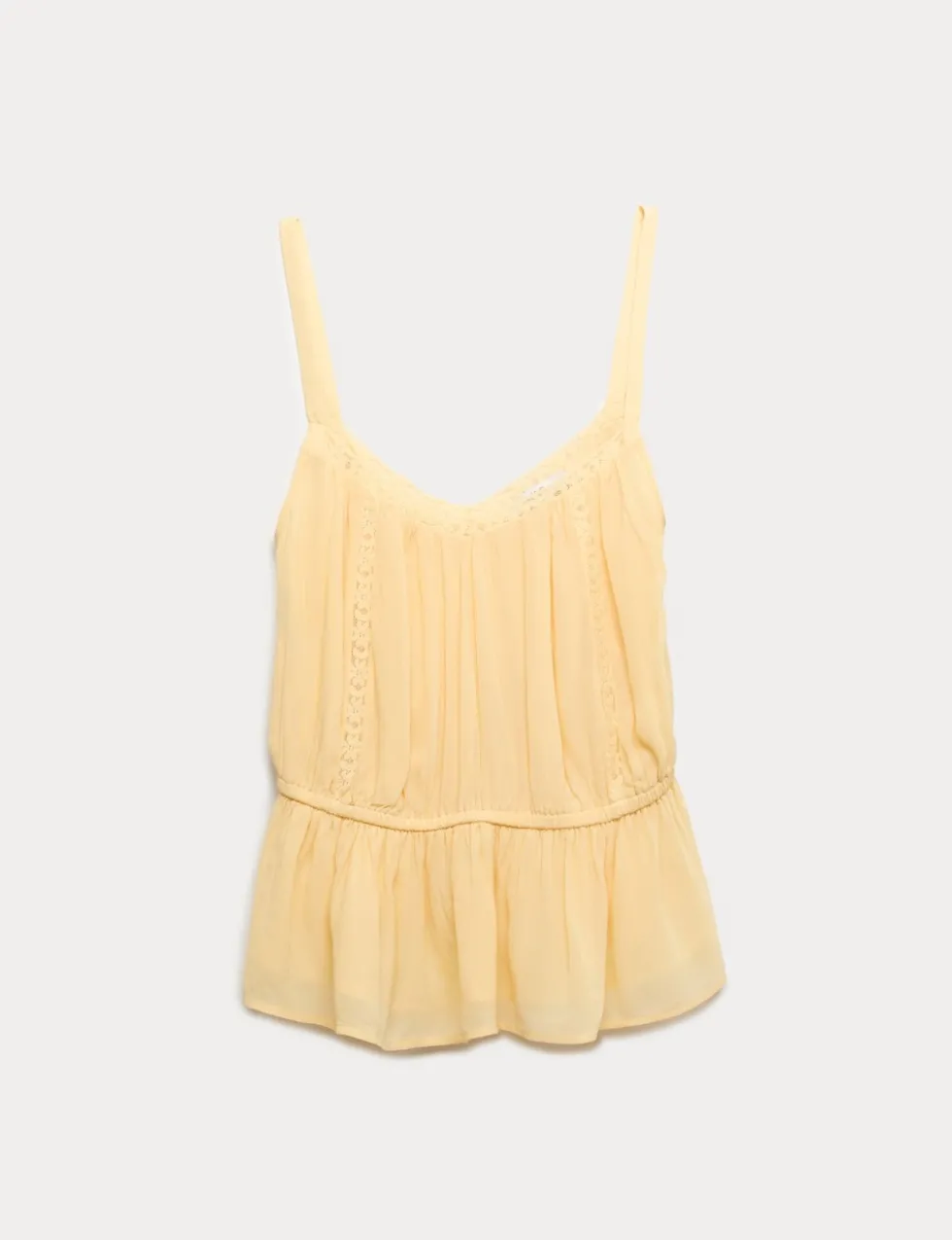 Lace Insert Cami Top