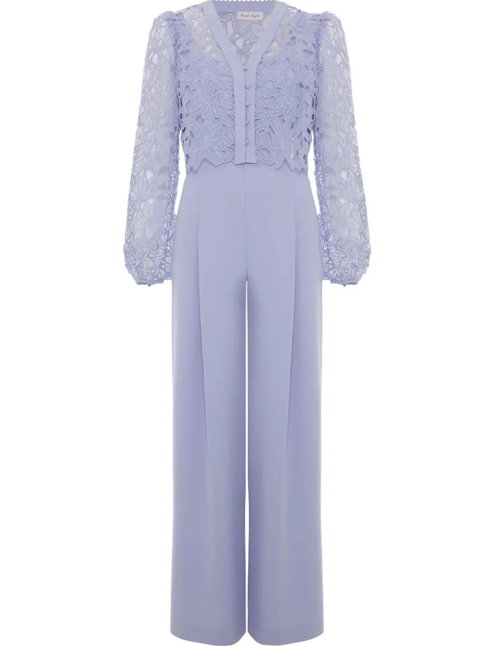 Lace Long Sleeve Jumpsuit