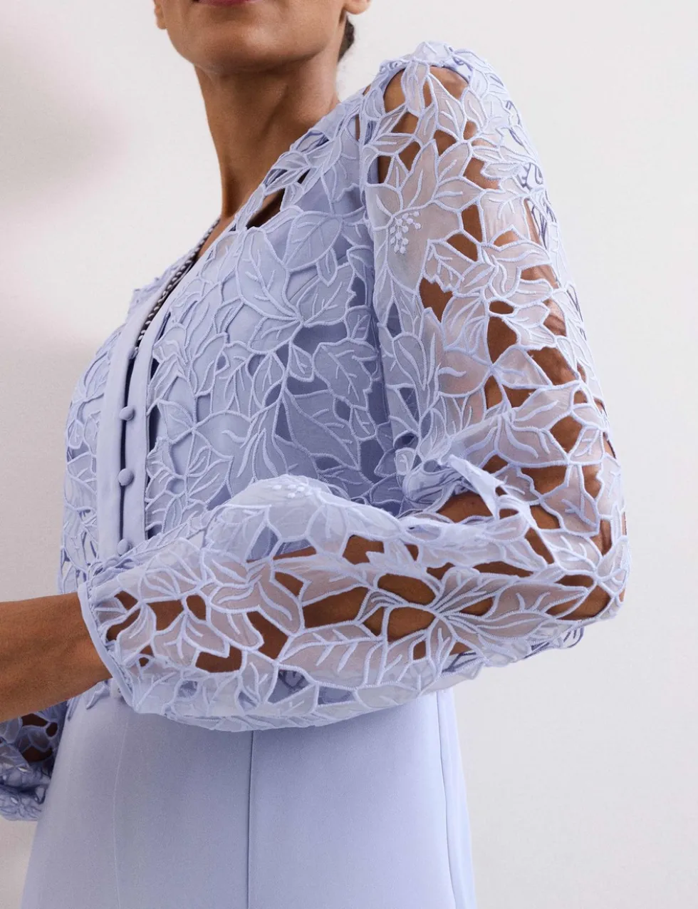 Lace Long Sleeve Jumpsuit