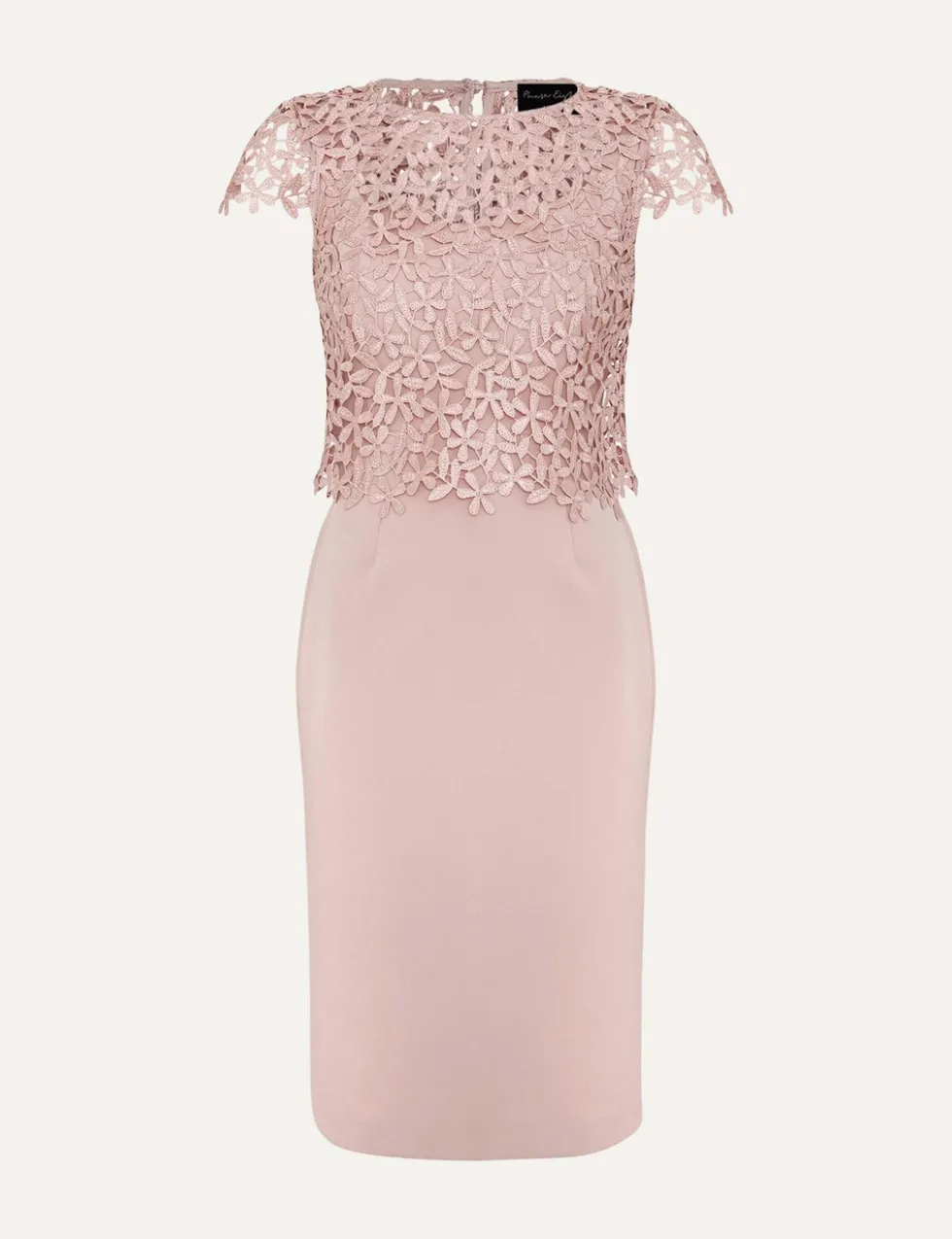 Lace Midi Column Dress