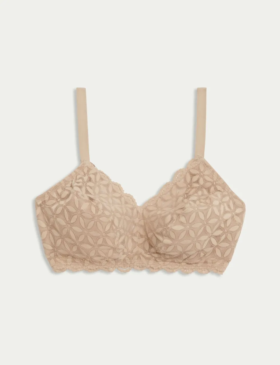 Lace Non-Padded Bralette F-H