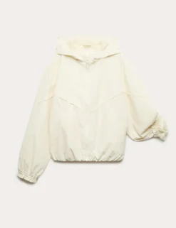 Lace Trim Windbreaker Jacket (6-16 Yrs)
