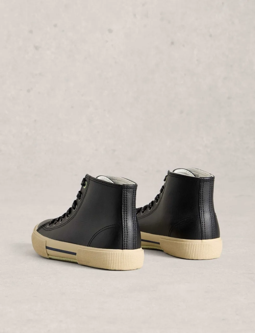 Lace Up High Top Trainers