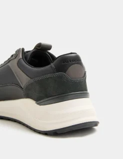 Lace Up Mesh Runner Trainers