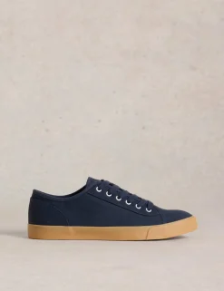 Lace Up Plimsoll Trainers