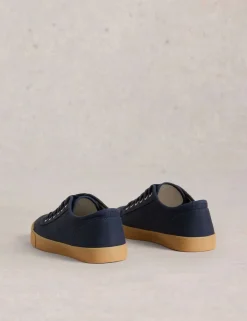 Lace Up Plimsoll Trainers