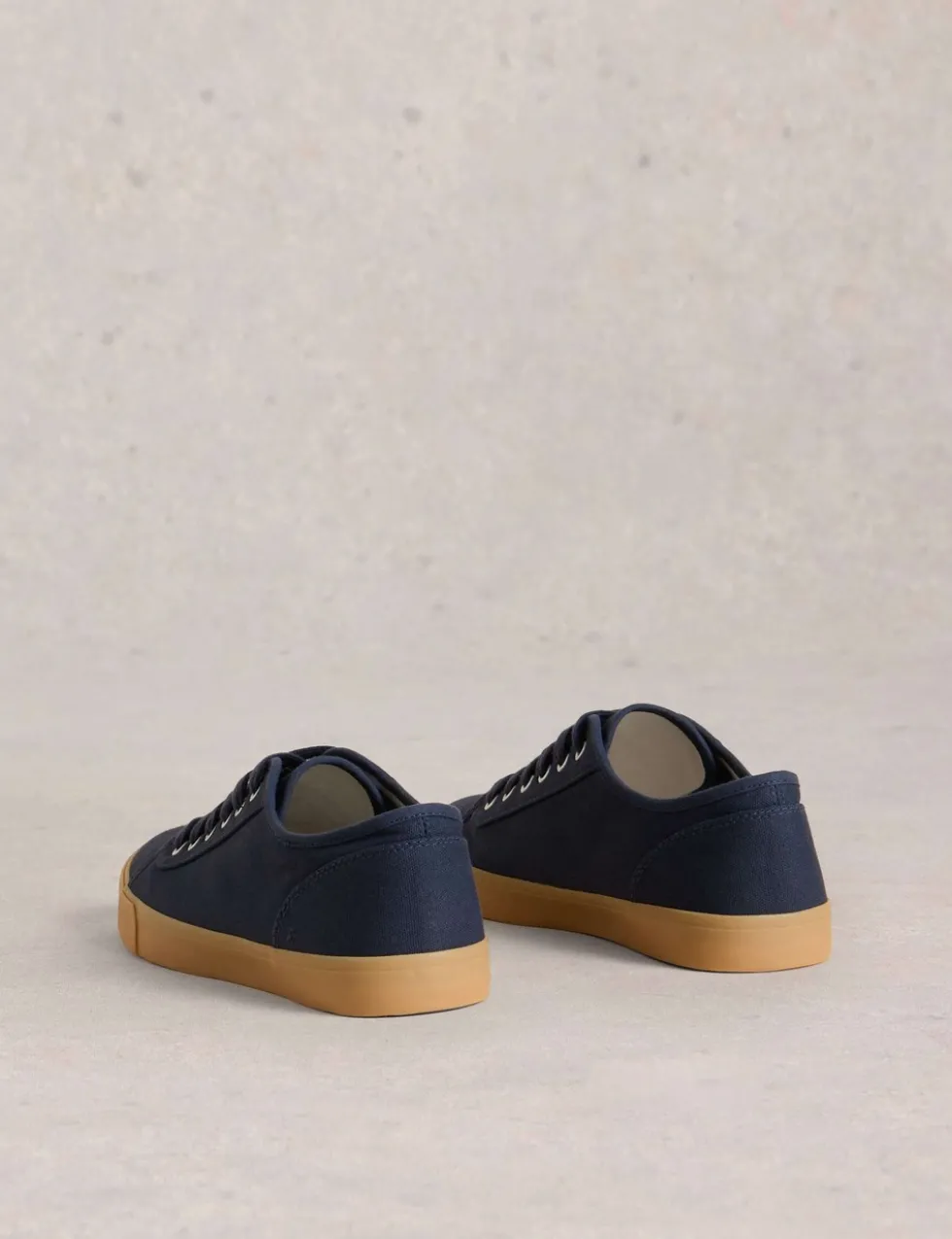 Lace Up Plimsoll Trainers