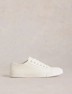 Lace Up Plimsoll Trainers