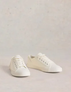 Lace Up Plimsoll Trainers