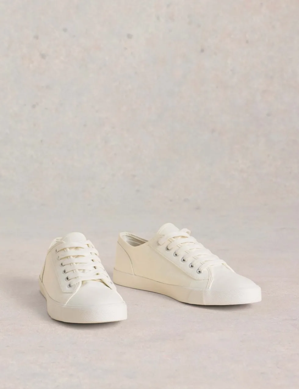 Lace Up Plimsoll Trainers