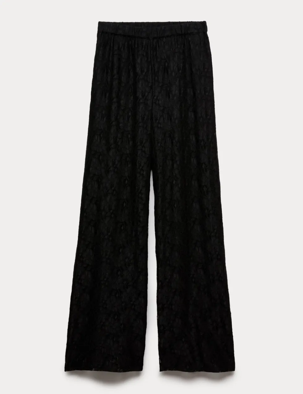 Lace Wide Leg Trousers