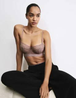 Lacewear Wired Longline Balcony Bra (A-E)