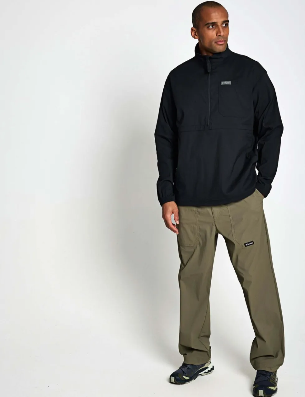 Landroamer Half Zip Technical Midlayer Sweatshirt