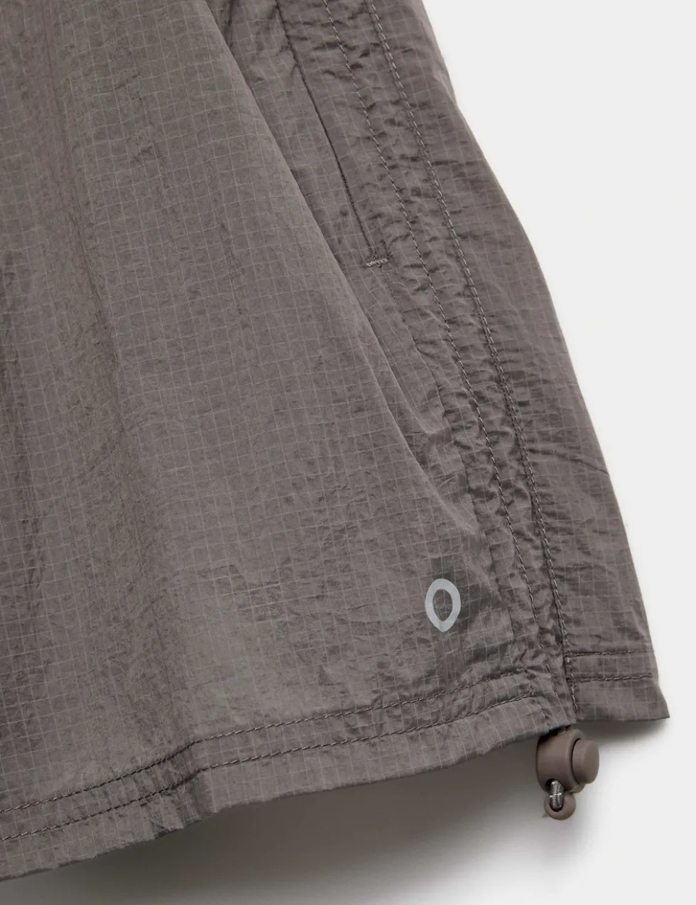 Layered Ruched Running Shorts