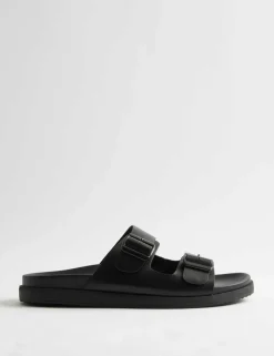 Leather 2 Strap Sandals