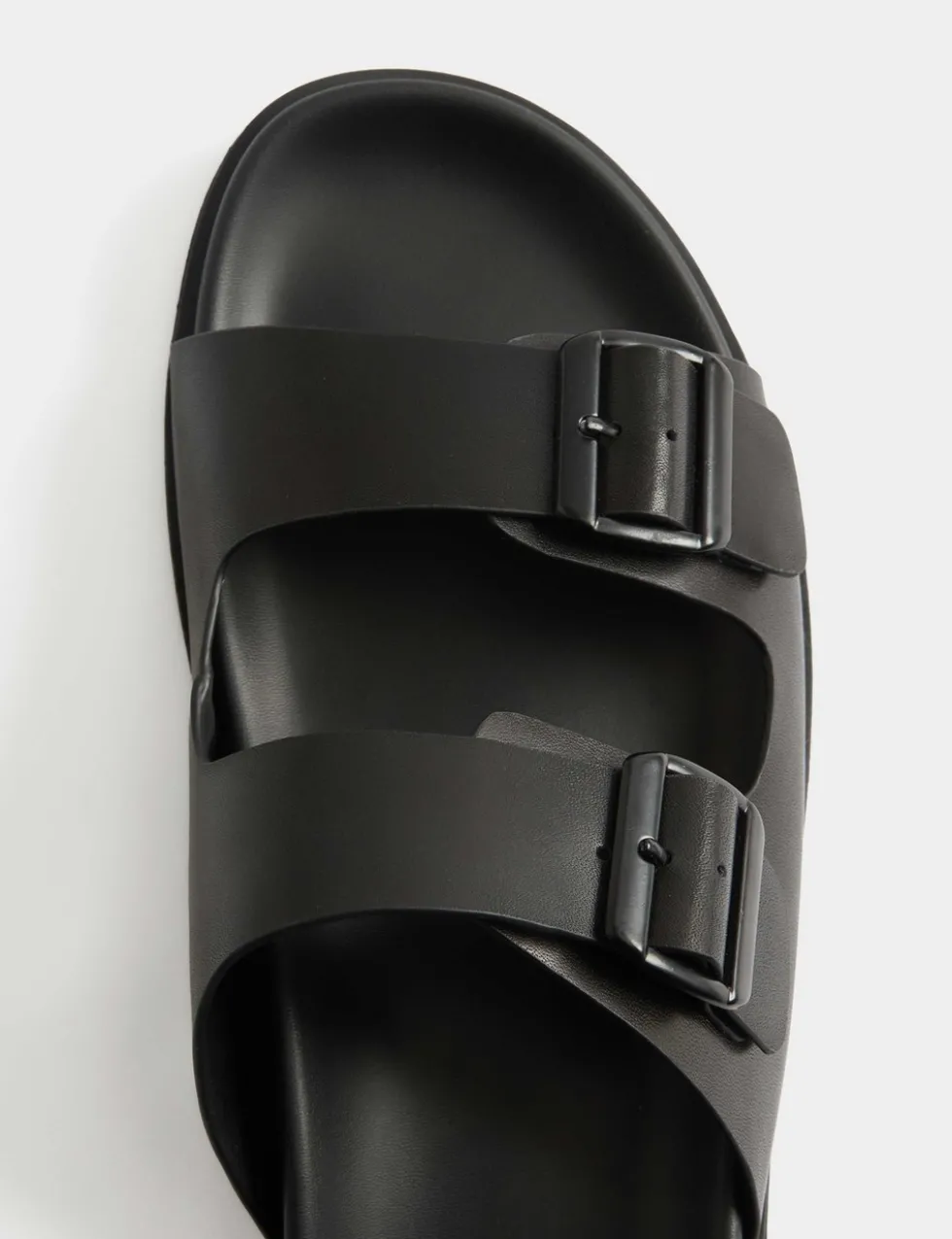 Leather 2 Strap Sandals