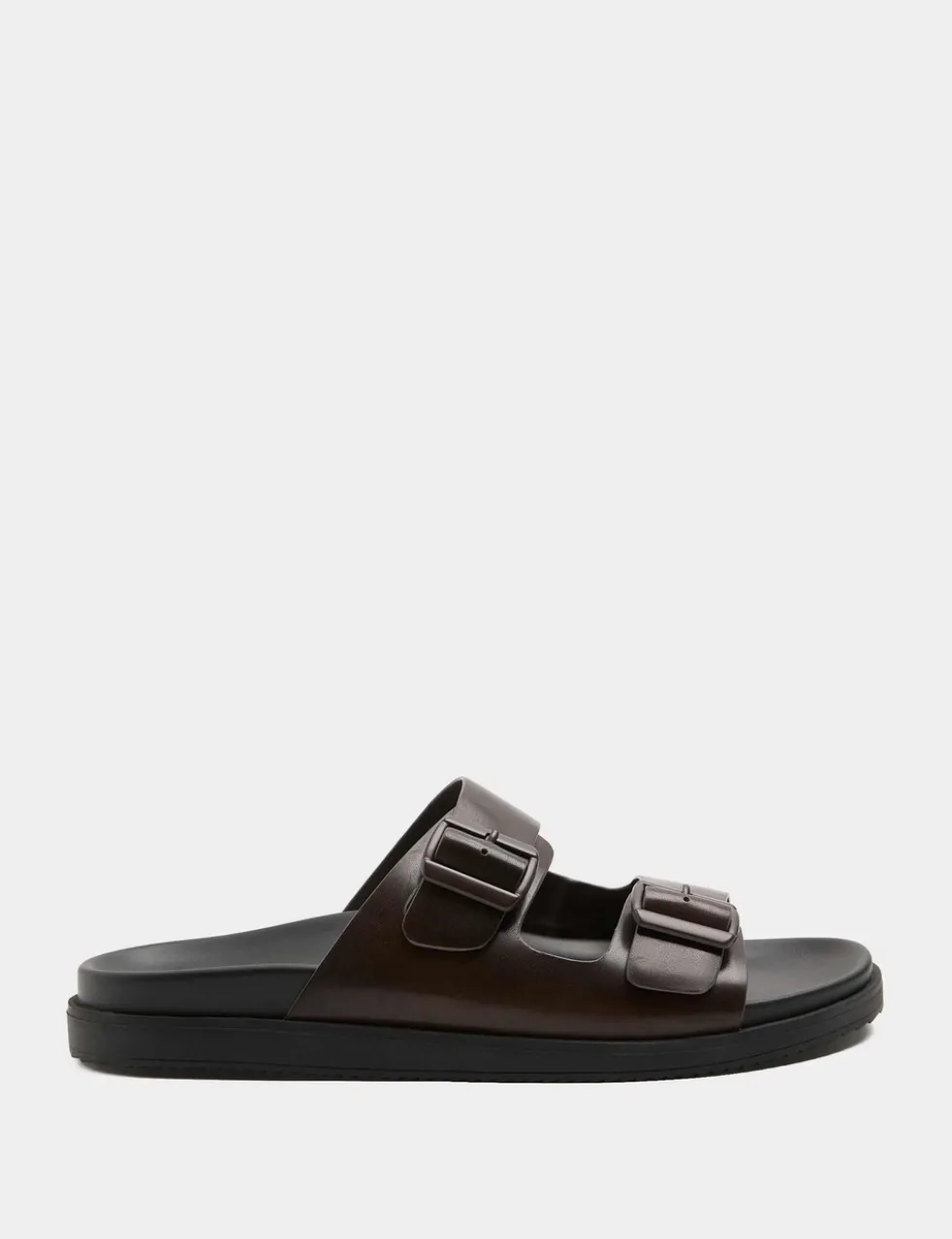 Leather 2 Strap Sandals