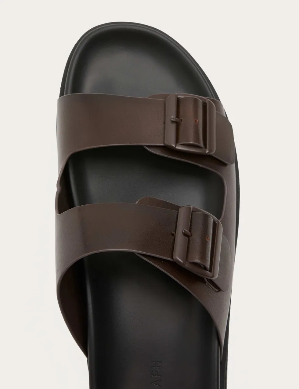 Leather 2 Strap Sandals