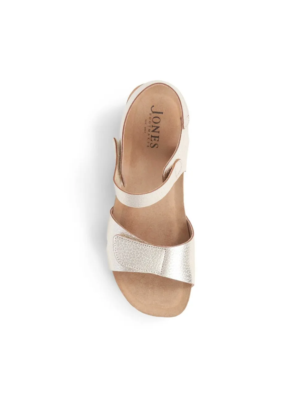 Leather Ankle Strap Flatform Sandals
