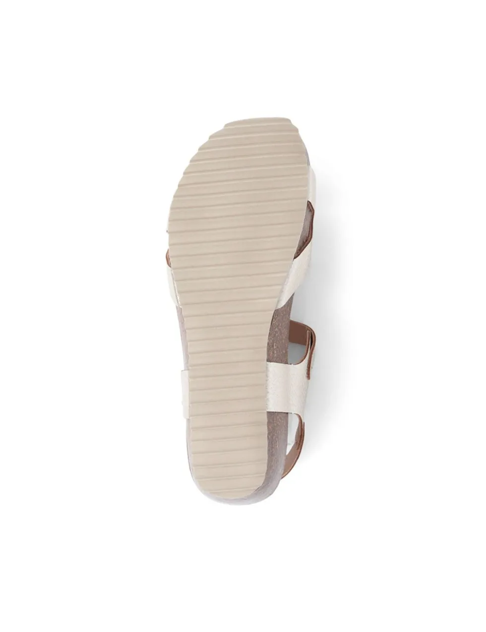 Leather Ankle Strap Flatform Sandals