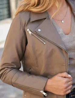 Leather Biker Jacket