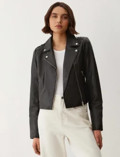 Leather Biker Jacket
