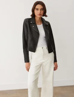 Leather Biker Jacket