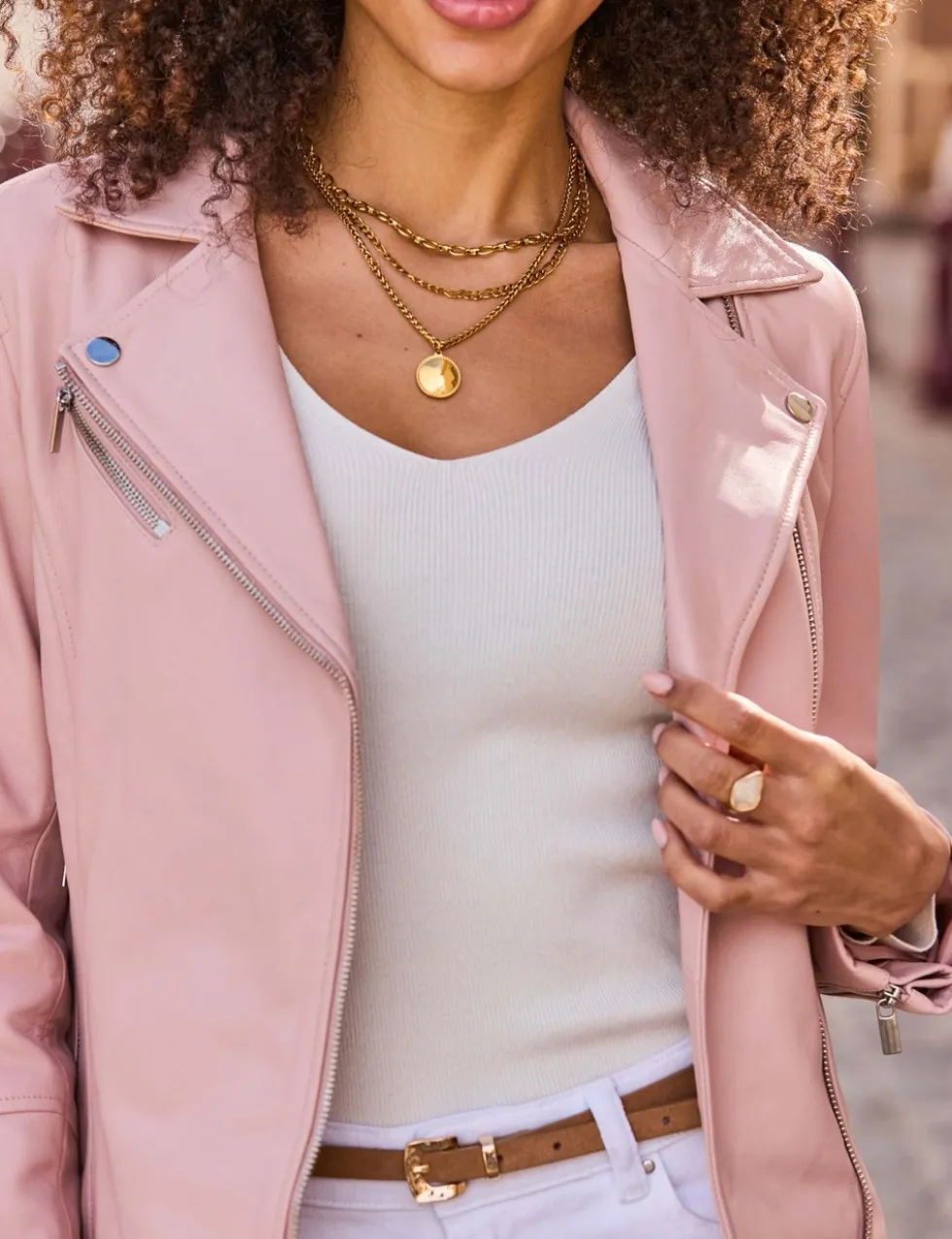 Leather Biker Jacket