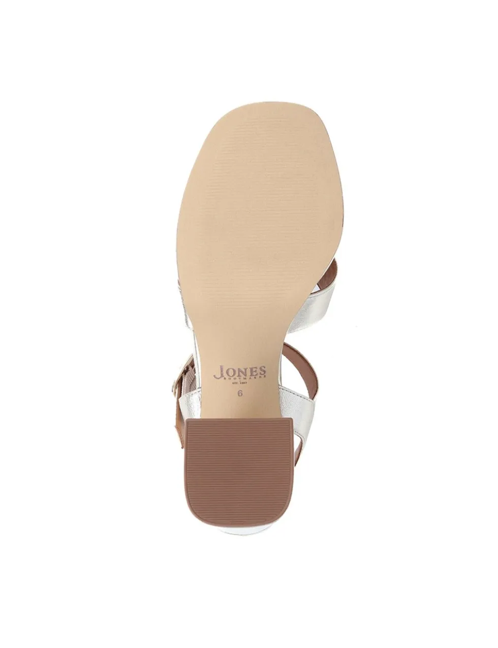 Leather Buckle Block Heel Sandals