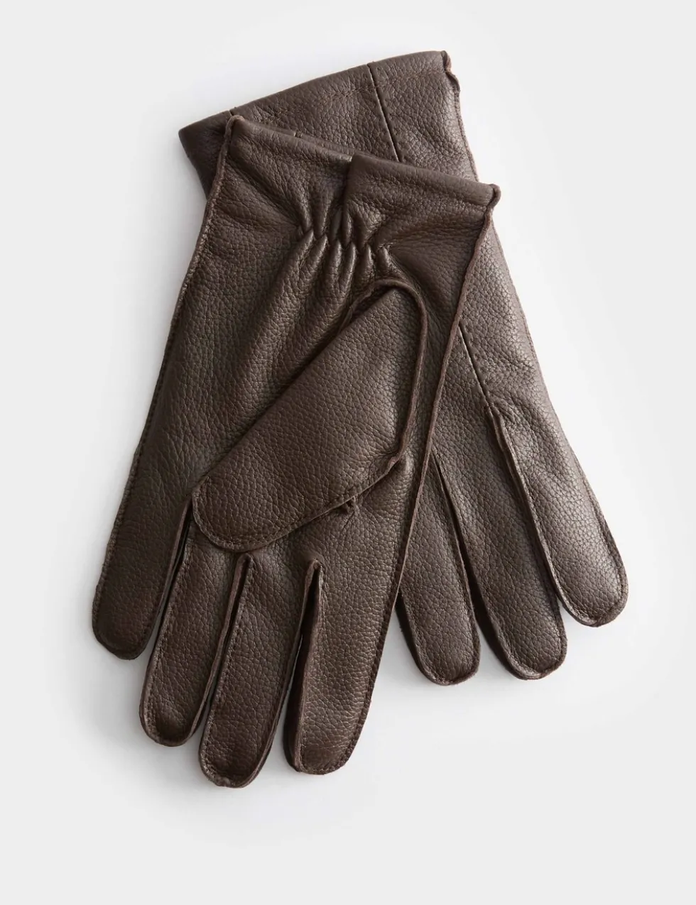 Leather Cashmere Lined Gloves
