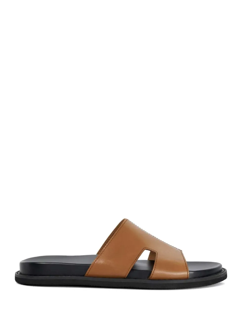 Leather Cut Out Sandals