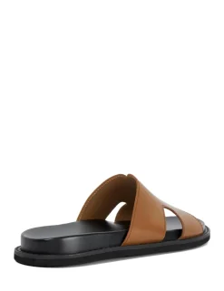 Leather Cut Out Sandals