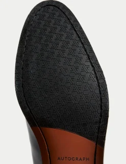 Leather Double Monk Strap Shoes