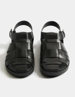 Leather Fisherman Sandals