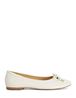 Leather Flat Ballet Pumps