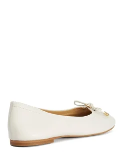Leather Flat Ballet Pumps