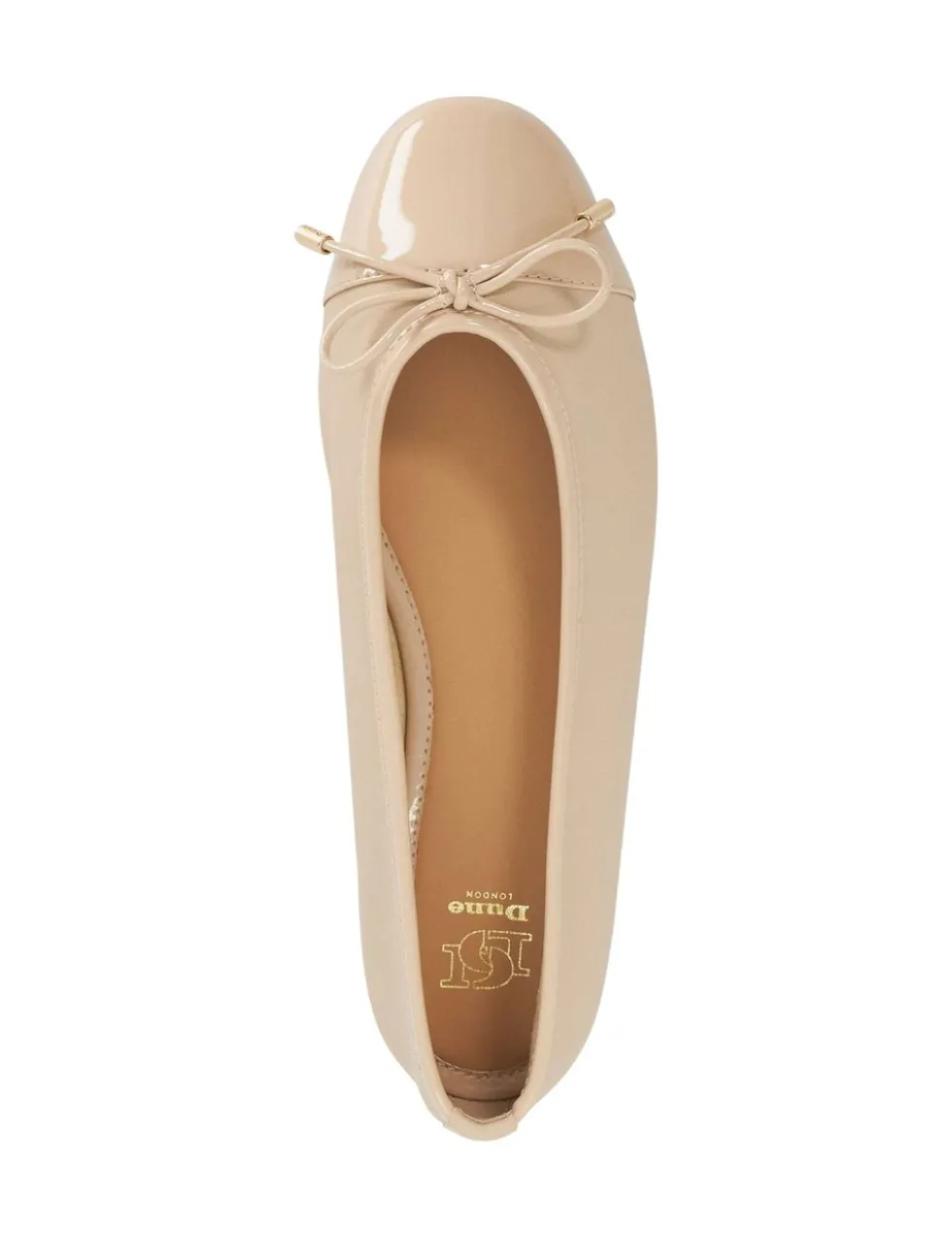 Leather Flat Ballet Pumps