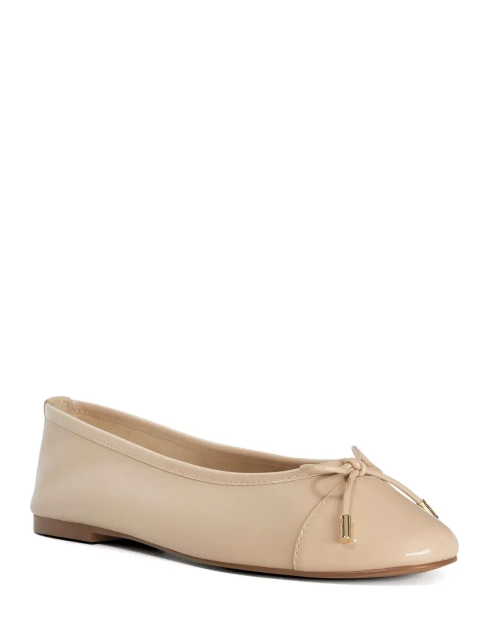Leather Flat Ballet Pumps