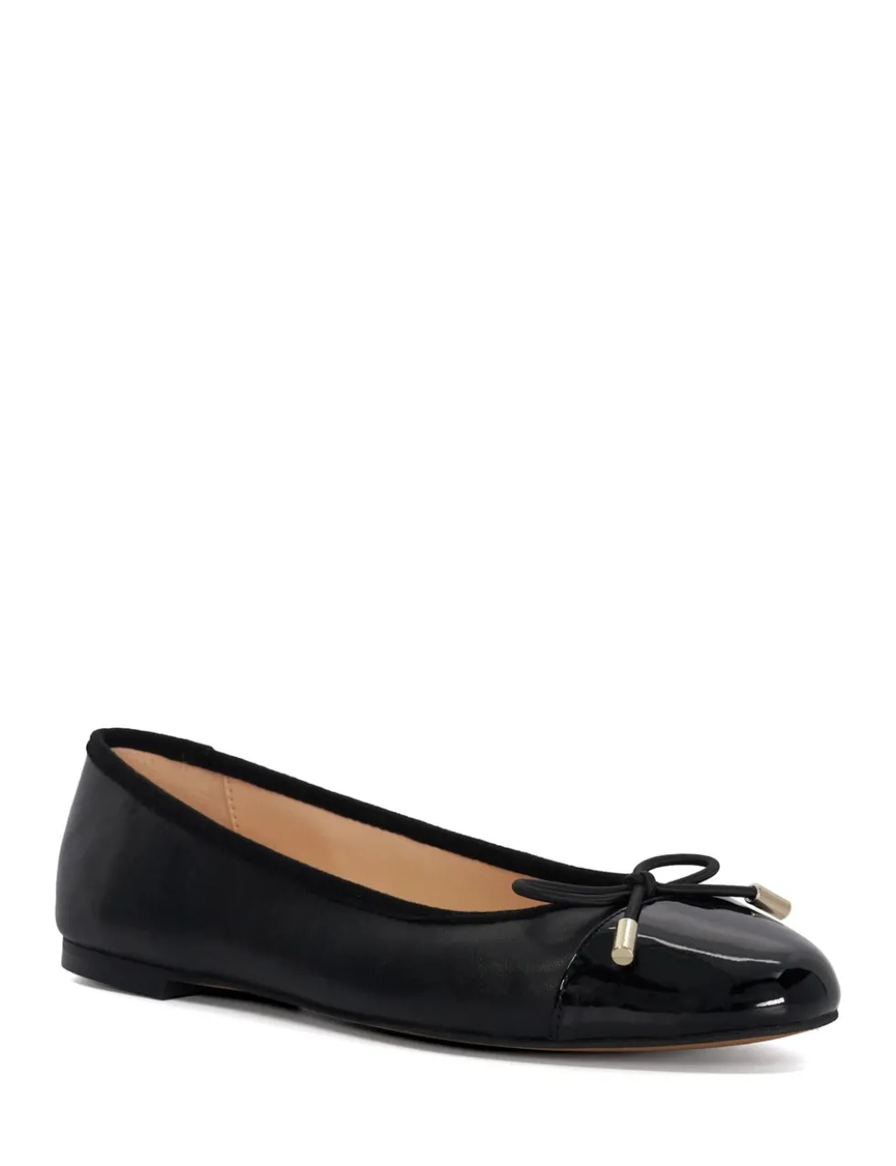 Leather Flat Ballet Pumps