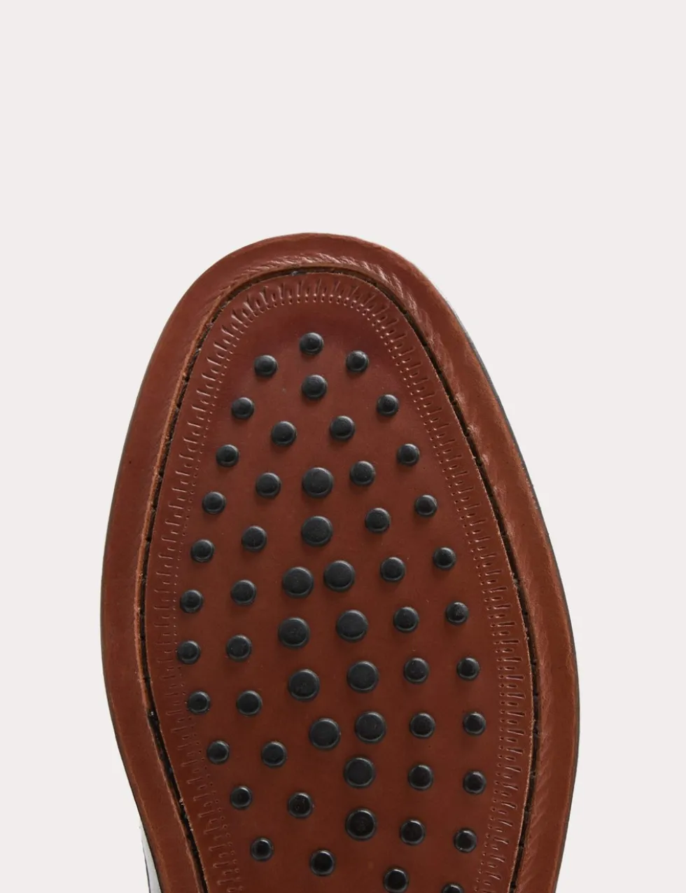 Leather Fringed Loafers