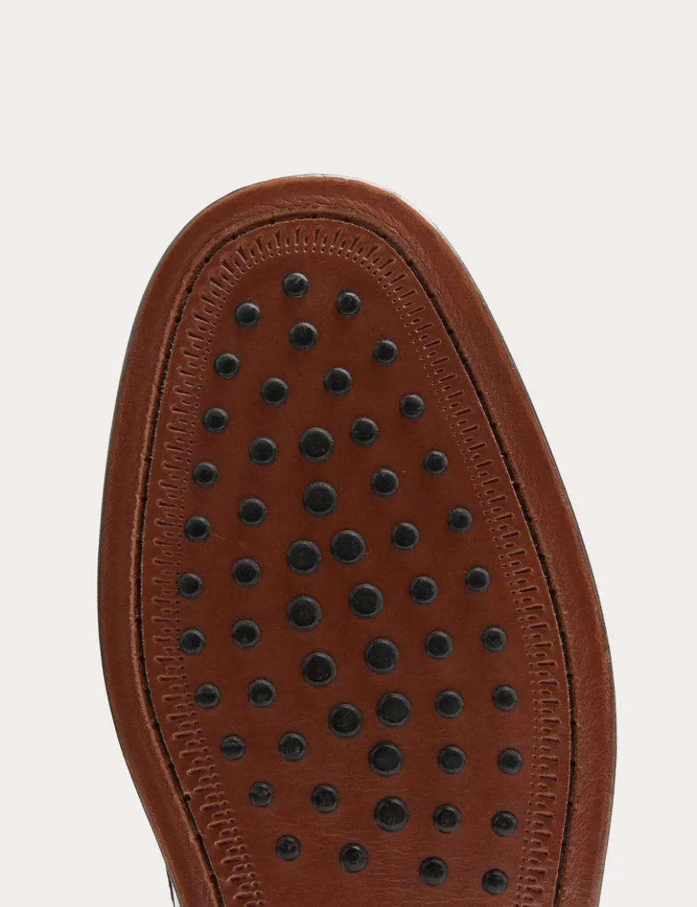 Leather Fringed Loafers